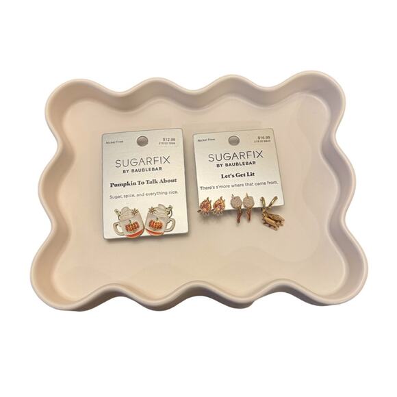 SUGARFIX by BaubleBar Fall Earrings Set of 2 - Picture 1 of 4